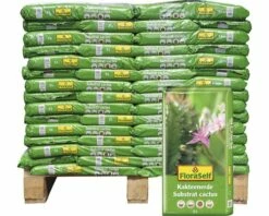 Kakteenerde FloraSelf (90 Sack X 5 Liter=0,45 M³) 1 Palette