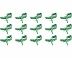 Pflanzclips FloraSelf MINI 15 Stk, Grün
