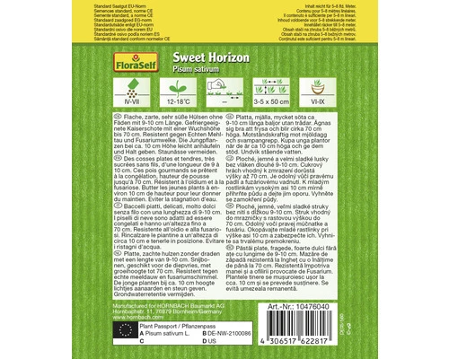 Zuckererbse 'Sweet Horizon' FloraSelf Samenfestes Saatgut Gemüsesamen 4 Zuckererbse 'Sweet Horizon' FloraSelf Samenfestes Saatgut Gemüsesamen – Bild 2