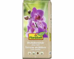 Orchideenerde FloraSelf Nature (90 Sack X 5 Liter = 0,45 M³) 1 Palette -FloraSelf Geschäft DV 8 10529418 01 4c AT 20220413174658