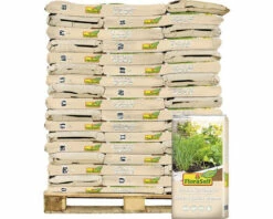 Gartenerde FloraSelf Nature Urbano Mit Mykorrhiza & Pflanzenkohle (51 Sack X 40 Liter = 2,04 M³) 1 Palette
