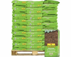 Pinienrinde Mittel 15-25 Mm FloraSelf (45 Sack X 50 Liter = 2,25 M³) 1 Palette