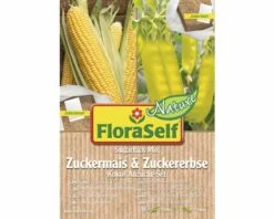 Kokos Anzucht-Set Zuckermais & Zuckererbse FloraSelf Nature