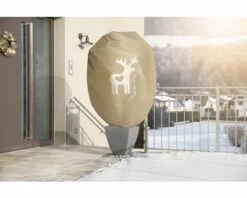 Winter-Deko-Haube FloraSelf Protect XXL 2x1,4 M Beige -FloraSelf Geschäft DV 8 4673037 01 4c AT 20190408144654