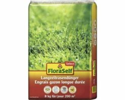 Rasen-Langzeitdünger FloraSelf Select 8 Kg 200 M²