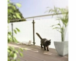Katzenschutz-Netz FloraSelf 2,5 X 6 M Schwarz -FloraSelf Geschäft DV 8 6425385 04 4c DE 20180310011659