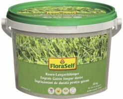 Rasen-Langzeitdünger FloraSelf 10 Kg 320 M²